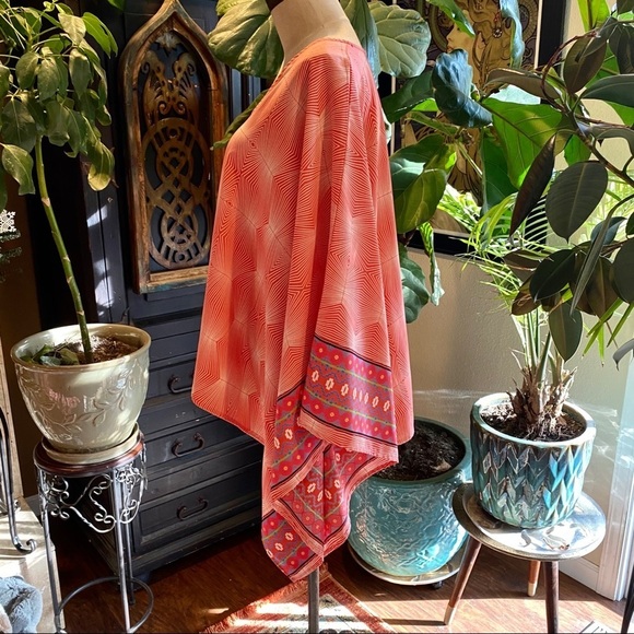 Pronto Flyaway kimono Bohemian festival top - Picture 7 of 15